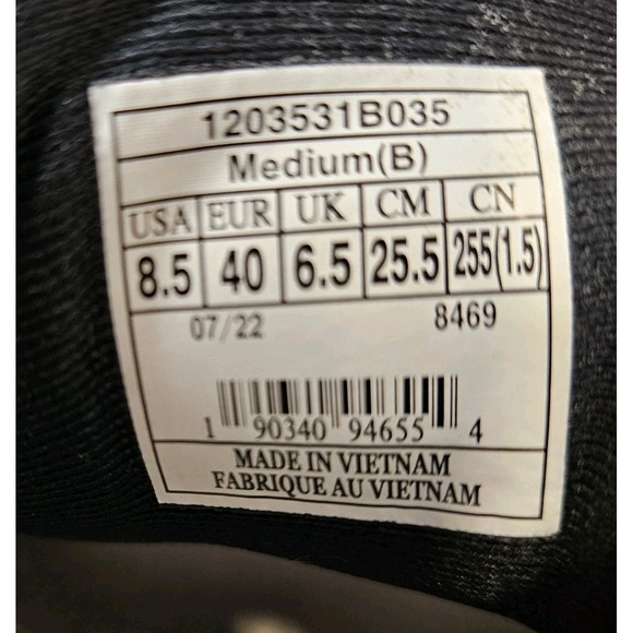 Brooks Womens Adrenaline GTS 22 Size 8.5 Running Gray Rose - Picture 10 of 10